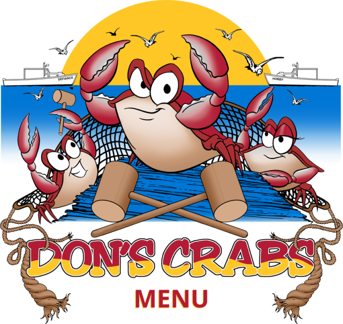 Dons Crabs and Seafood Market Menu Items
